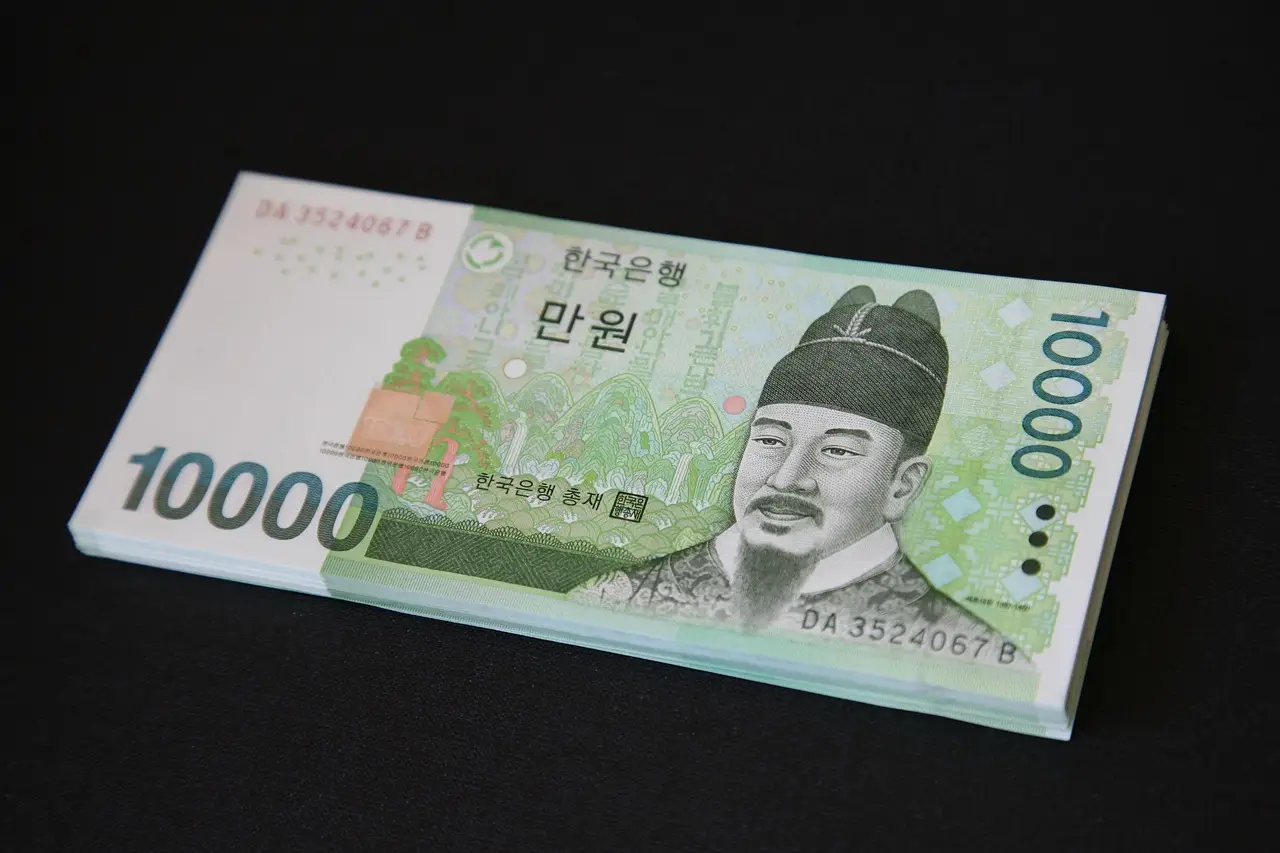 money, don, 10, 000 won, ten thousand won, korean money, korea, republic of korea